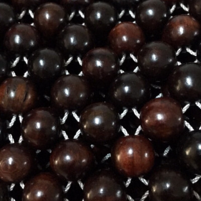 Chiếu hạt gỗ Trắc Bóng hạt 1,2cm - Chiếu hạt gỗ Mian ( video , hình thật )