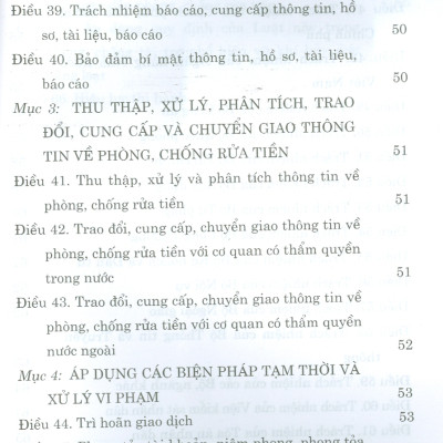 Luật Phòng, Chống Rửa Tiền