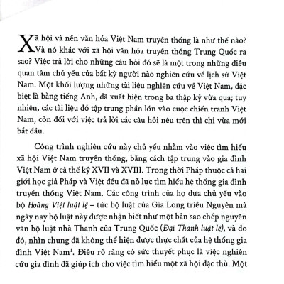 Luật Và Xã Hội Việt Nam Thế Kỷ XVII - XVIII