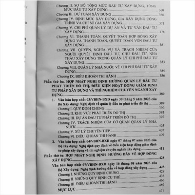 Hệ Thống Văn Bản Hợp Nhất Nghị Định Về Chính Sách Phát Triển Nhà Ở, Quản Lý Chất Lượng, Thi Công Xây Dựng, Bảo Trì Công Trình Và Quản Lý Chi Phí Đầu Tư Xây Dựng - V2294T