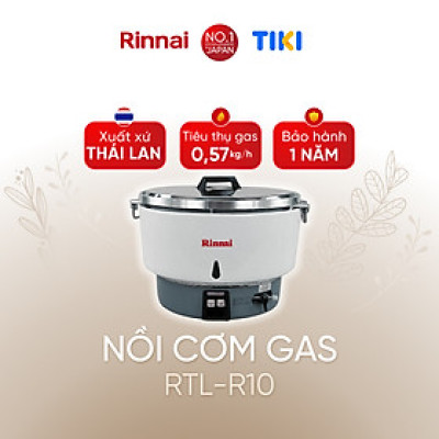 Nồi cơm gas Rinnai RTL-R10 dung tích 10 lít