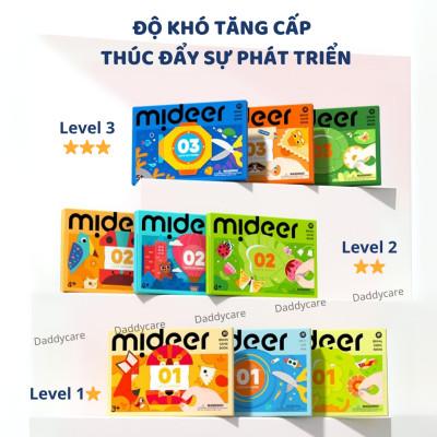 *TẶNG KÈM KÉO* Đồ Chơi Trí Tuệ Sticker cho bé Let’s Play With Stikers, Đồ Chơi Giáo Dục Sáng Tạo