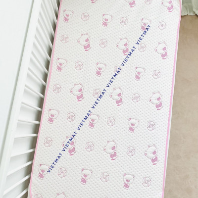 Combo 2 Tấm Lót Chống Thấm VIETMAT Màu Hồng (Size 70 x 100 cm)