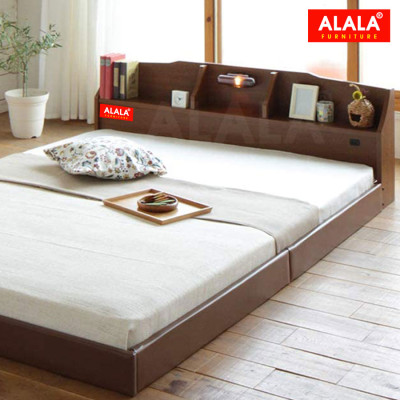 Giường thấp ALALA99 / Miễn phí vận chuyển và lắp đặt tận nơi/ Đổi trả 30 ngày/ Sản phẩm được bảo hành 5 năm từ thương hiệu ALALA/ Chịu lực 700kg