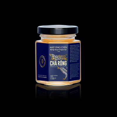 Mật ong rừng thượng hạng miền biển - 100% mật ong chín Cha Rồng Honimore 110g