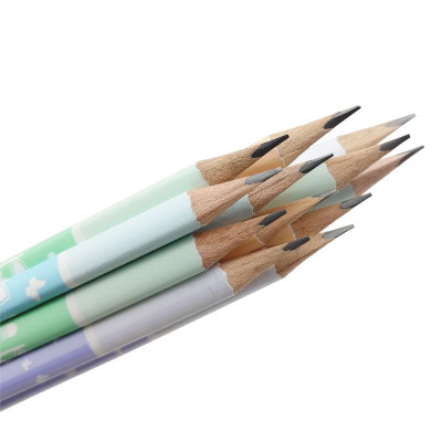 Hộp 12 Bút Chì Gỗ HB No.3 Cute Animal - Masterart - Shiba & Cat