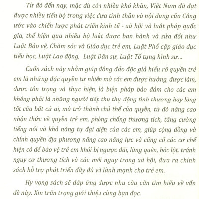 Các Quyền Cơ Bản Của Trẻ Em