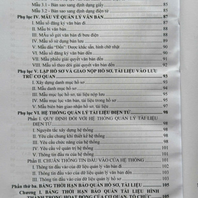 Sách Luật Lưu Trữ – Công Tác Văn Thư, Lưu Trữ, Thời Hạn Bảo Quản Hồ Sơ, Tài Liệu Trong Hoạt Động Của Cơ Quan, Tổ Chức, Đơn Vị (V2515T)