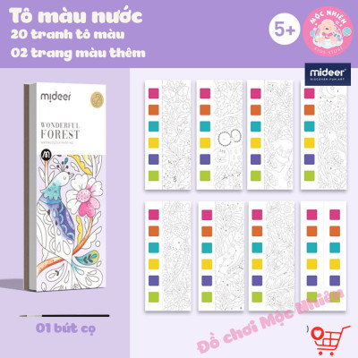 Đồ chơi Tranh tô màu nước Mideer Watercolor Painting