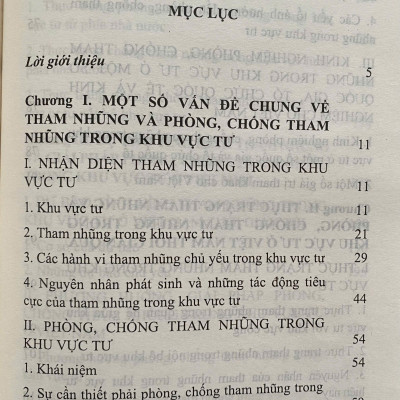 Vấn Đề Tham Nhũng Trong Khu Vực Tư Ở Việt Nam Hiện Nay 