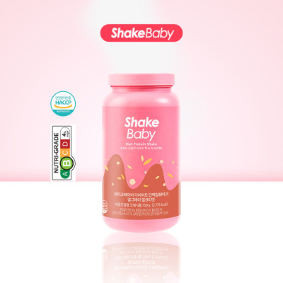 [CHÍNH HÃNG] Bột Ngũ Cốc Ăn Kiêng Thay Thế Bữa Ăn SHAKE BABY Diet Formular Protein Vị Trà Sữa Bá Tước Hỗ Trợ Giảm Cân 750g