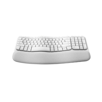 Bàn Phím Công Thái Học Không Dây Logitech Wave Keys | Bluetooth - Hàng Chính Hãng