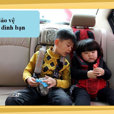 Ghé ngồi phụ  an toàn cho bé trên xe hơi, xe ô tô
