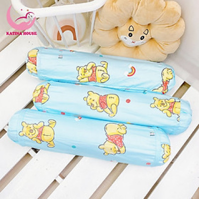 Gối ôm cho bé Katina House, vải Tencel ruột gòn lông vũ nhân tạo mềm mịn mát, siêu êm
