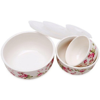 Bộ 3 thố sứ (giao màu ngẫu nhiên)