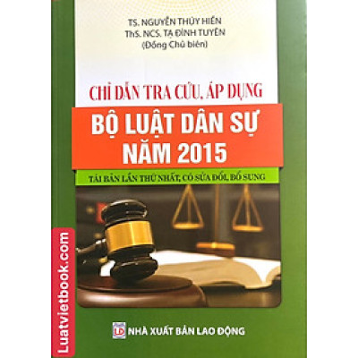 Chỉ Dẫn Tra Cứu, Áp Dụng Bộ Luật Dân Sự Năm 2015