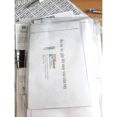 Rập giấy A0 mã B47 - bộ thun dài tay nam (BẢN VẼ)