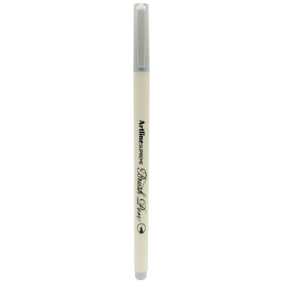 Bút Lông Đầu Cọ Artline Supreme Brush Pen EPFS-F - Pale Grey