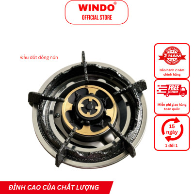 Bếp Gas Công Nghiệp Thấp Áp 3 Lò WINDO - 310 | Bếp gas 3 lò sen lửa lớn nấu nhanh hơn- Hàng Chính Hãng