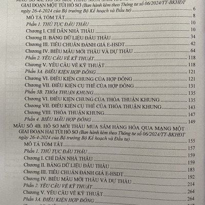 Hướng Dẫn Công Tác Đấu Thầu, Mẫu Hồ Sơ Mời Thầu Mua Sắm Hàng Hoá, Trên Hệ Thống Mạng Đấu Thầu  Quốc Gia 