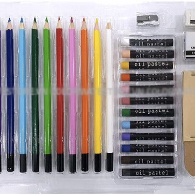 Bộ Màu Vẽ Đa Năng Hộp Nhựa Colormate CM-30PLS