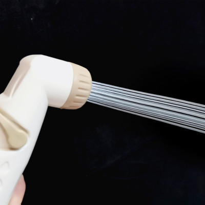 Vòi xịt vệ sinh WC bằng nhựa BEONX màu trắng, đuôi ren 21mm