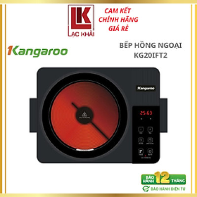 Bếp hồng ngoại đơn Kangaroo KG20IFT2, Công suất 2000W - Hàng chính hãng