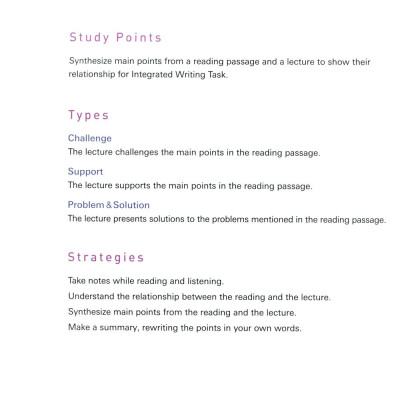 TOEFL iBT Activator Writing Intermediate