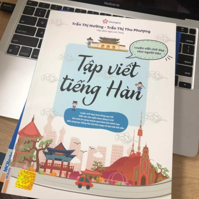 Sách - Tập viết Tiếng Hàn - Luyện viết chữ đẹp như người Hàn bản mới 2023