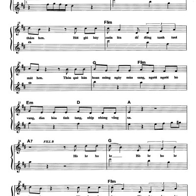 Thực Hành Đệm Organ - Tình Ca Quê Hương (Kèm CD)