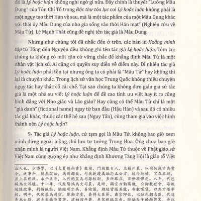 Mâu Tử: Lý Hoặc Luận