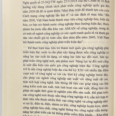 Sách - Hệ Sinh Thái Công Nghiệp 4.0 Nghiên Cứu Trường Hợp ISRAEL Và Gợi Mở Cho Việt Nam