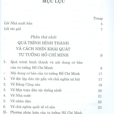 Những Nhận Thức Cơ Bản Về Tư Tưởng Hồ Chí Minh (Xuất bản lần thứ hai)