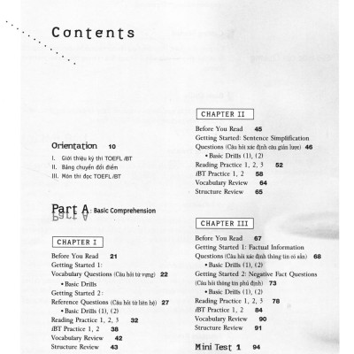 TOEFL iBT M Reading (Intermediate Level)