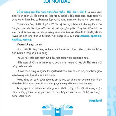 Bổ trợ nâng cao 4 kỹ năng Tiếng Anh Nghe - Nói - Đọc - Viết 6 (Global Success) - MEGA 