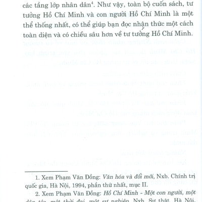 Những Nhận Thức Cơ Bản Về Tư Tưởng Hồ Chí Minh (Xuất bản lần thứ hai)