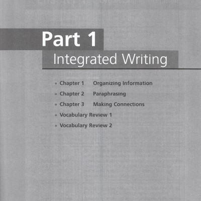 Mastering Skills For The Toefl IBT Writing - Kèm 1 CD