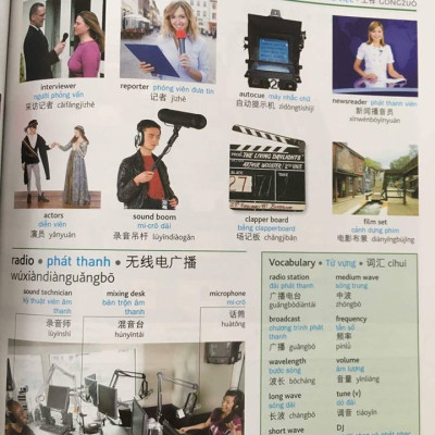 Combo 2 sách Từ điển hình ảnh Tam Ngữ Trung Anh Việt – Visual English Vietnamese Chinese Trilingual Dictionary + Phân tích đáp án các bài luyện dịch Tiếng Trung +DVD tài liệu 