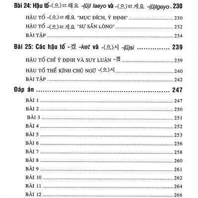Bài Tập Ngữ Pháp Tiếng Hàn (Trình Độ Căn Bản)