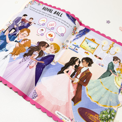 Princess Dress-Up Activity Book