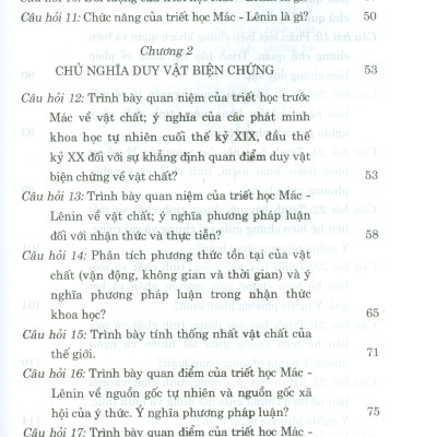 Hỏi - Đáp Môn Triết Học Mác - Lênin (Dùng cho bậc đại học hệ chuyên và không chuyên lý luận chính trị)