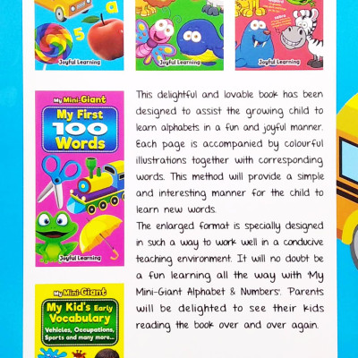 My Mini Giant: Alphabet Upper Case , Lower Case & Numbers