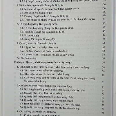 Sách - Quản Lý Dự Án Xây Dựng Thiết Kế, Đấu Thầu Và Các Thủ Tục Trước Xây Dựng