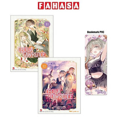 Sách - Bộ Sách Cecilia & Lawrence - Tập 11 + Tập 12 (Bộ 2 Tập) - Tặng Kèm Bookmark PVC