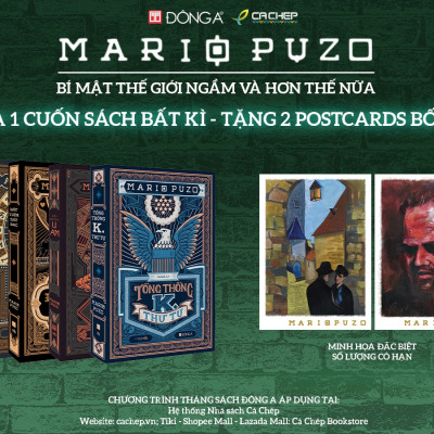 Bộ 4 tác phẩm Mario Puzo - Những chuyện ly kỳ bên ngoài thế giới ngầm
