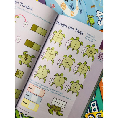 Sách summer brain quest grade 3 & 4 ( 8 - 9 tuổi )