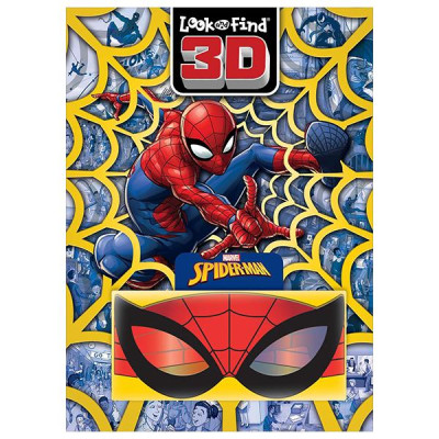 Sách ngoại văn: 3D Look And Find - Spiderman