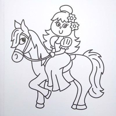 Princess Copy Colour