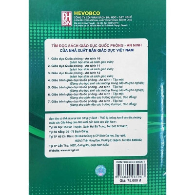 Giáo dục An ninh - Trật tự (Tài liệu tham khảo giáo dục quốc phòng - an ninh dùng trong trường Trung học phổ thông, Trung cấp chuyên nghiệp, Cao đẳng và Đại học)