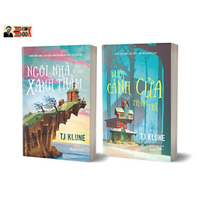 (Combo tuyển tập TJ.Klune) NGÔI NHÀ BÊN BỜ BIỂN XANH THẲM và DƯỚI CÁNH CỬA THẦM THÌ – Jack Frogg dịch – Asbooks – AZ Vietnam – NXB Thế Giới (Bìa mềm)